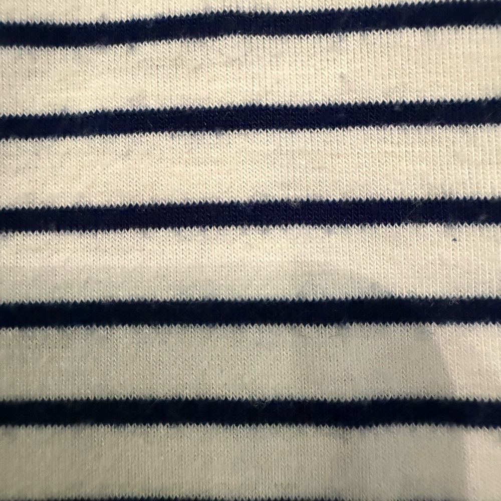 Columbia‎ Navy and White Striped Hoodie Omni-wick medium - Picture 2 of 9